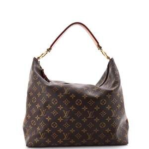Louis Vuitton Sully Handbag Canvas Mm #242660L16B